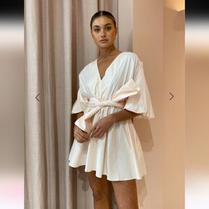 The Acler Edson Dress in Ballet Pink Size 12